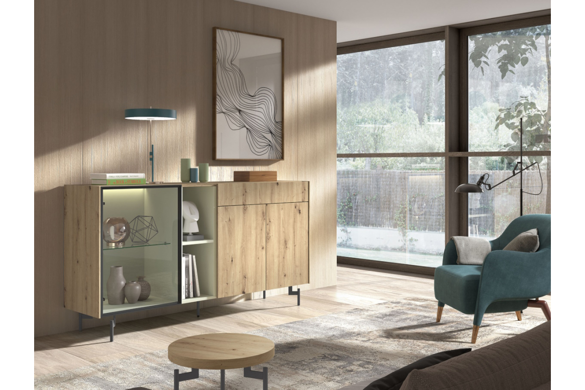 Mueble aparador moderno de comedor de Kazzano colección New Royal 78