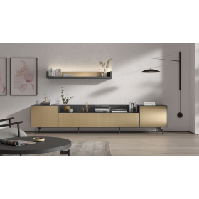 Mueble de TV moderno de comedor Kazzano colección New Royal 031