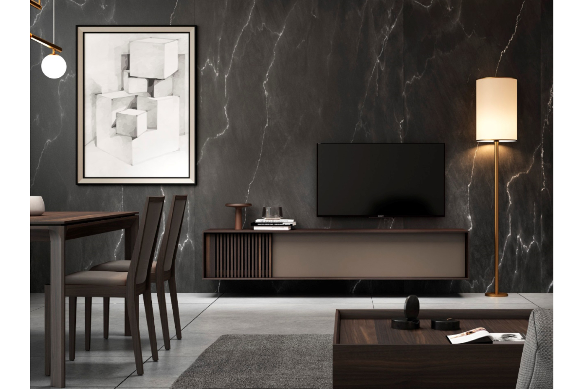 Mueble de TV moderno de salón A. Brito mobiliario colección Ideas 729