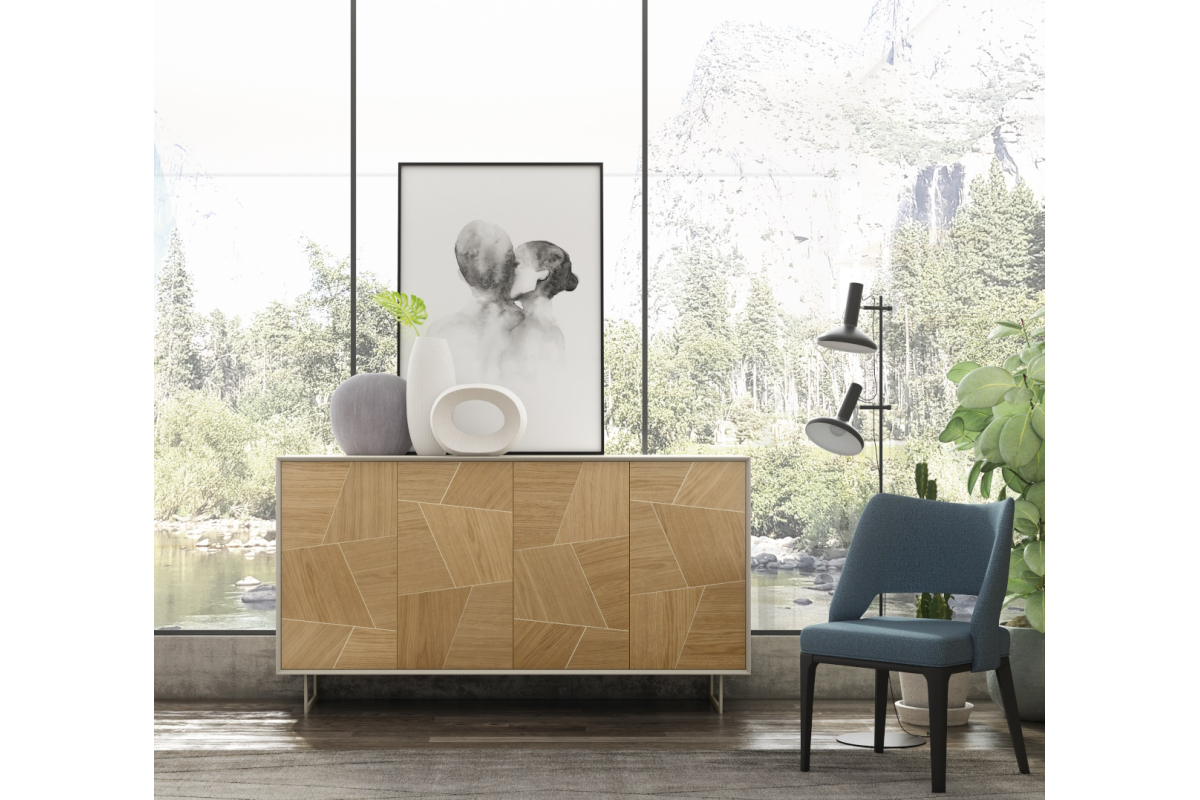 Mueble aparador moderno de Bocubi Mobiliario colección Ilusion Day 43