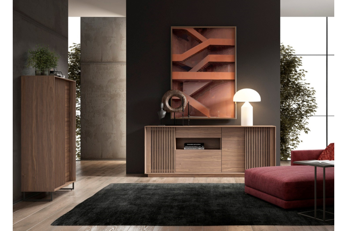 Mueble aparador con diseño de comedor A. Britos colección Ideas 726A