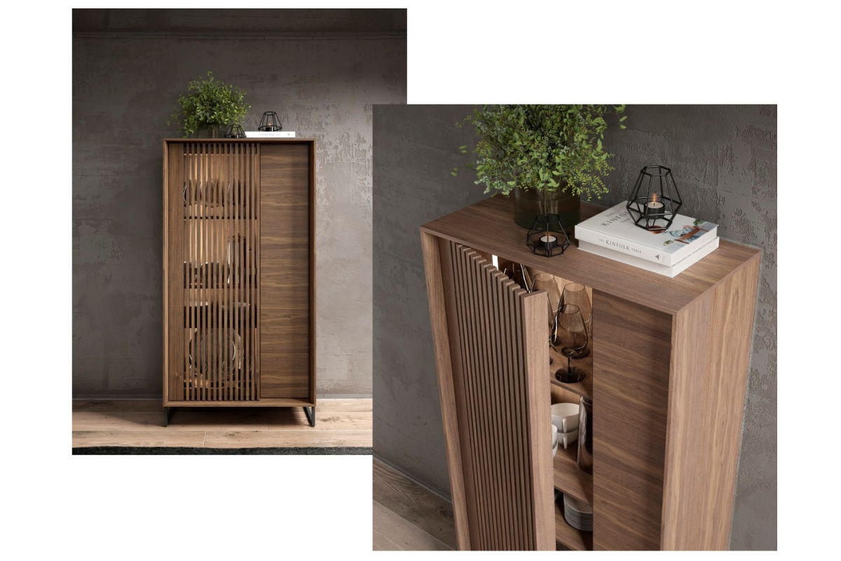 Mueble aparador con diseño de comedor A. Britos colección Ideas 726B