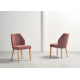 Silla tapizada moderna de comedor modelo Alisa de Funcional Mobiliario Altair
