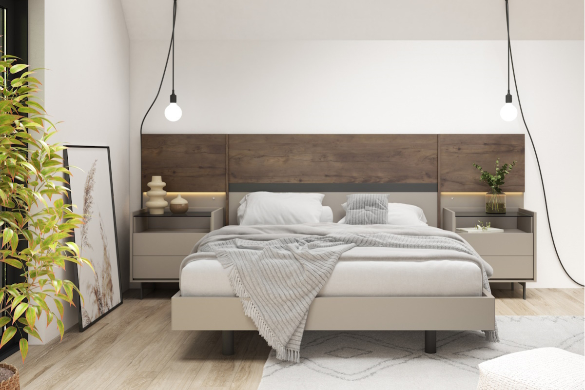 Dormitorio de matrimonio moderno torga mobiliario nativ home 01
