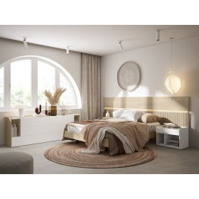 Dormitorio de matrimonio moderno torga mobiliario nativ home 13