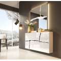 Mueble consola y espejo modelo LX15 colección Luxury| Franco Furniture
