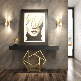 Mueble consola recibidor moderno modelo R09 de la firma Franco Furniture en Valencia