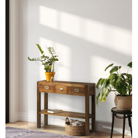 Mueble consola recibidor rústico modelo Star 30213 de la firma Moycor en Valencia