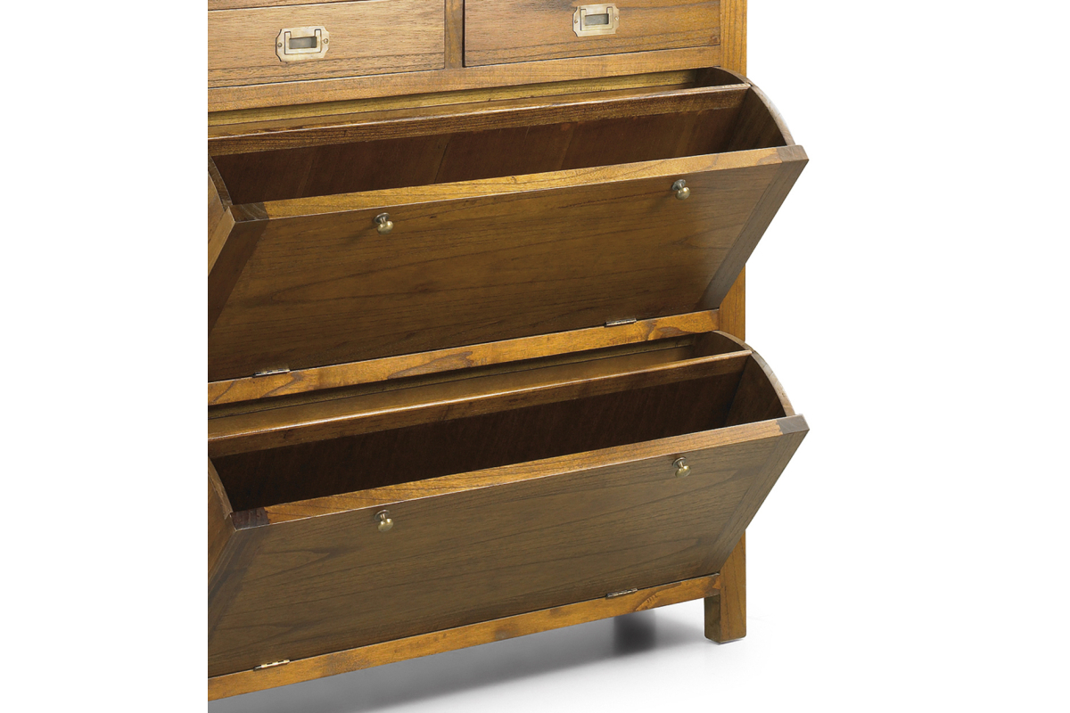 Mueble zapatero rústico modelo Star 30601 de la firma Moycor en Valencia