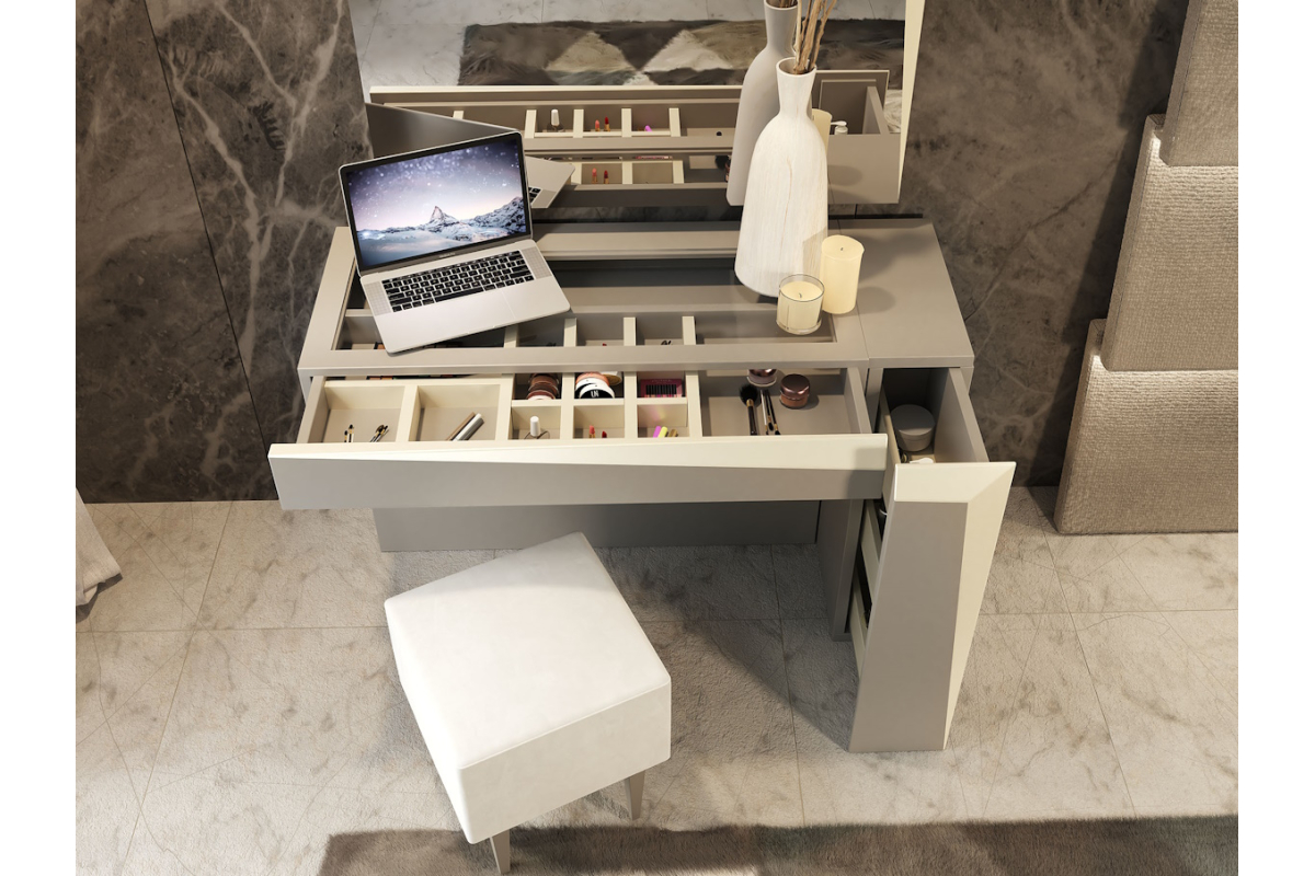 Detalle mueble tocador de Franco Furniture Eclipse 30 ref. 42551