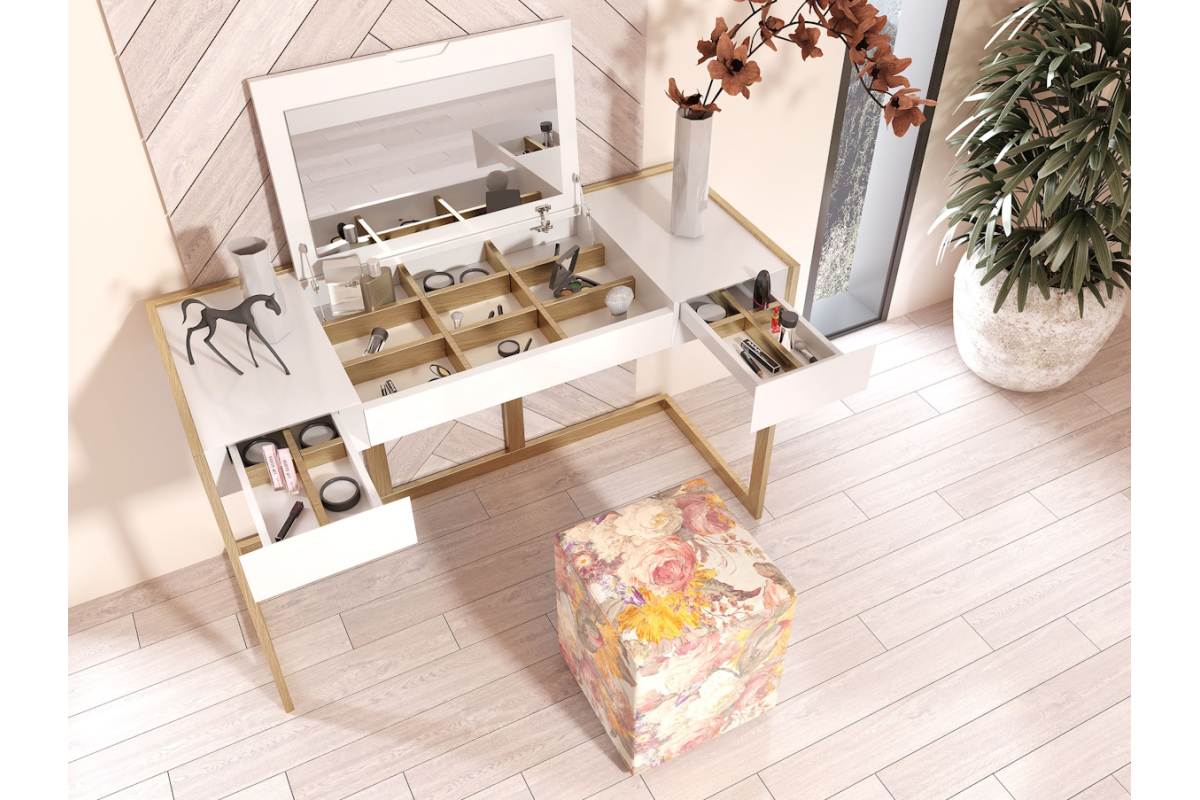 Detalle mueble tocador de Franco Furniture Eclipse 36 ref. 42000