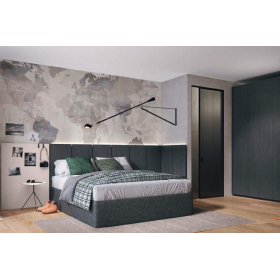 Dormitorio juvenil 02 moderno con cama de 150cm de Ros