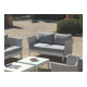 Sofá de dos plazas de jardín modelo Capri 182 de la firma Arkimueble