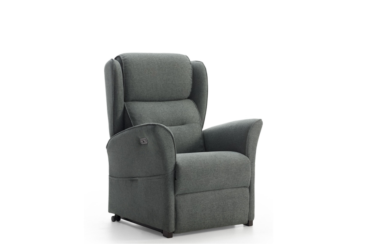 Sillón clásico Orejero de relax apertura manual o eléctrica modelo Genio de Reyes Ordoñez