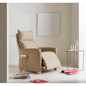 Sillón moderno de relax apertura manual o eléctrico modelo Titan de Reyes Ordoñez
