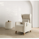 Sillón Orejero moderno de relax apertura manual o eléctrica modelo Aire de Reyes Ordoñez