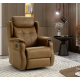 Sillón Orejero clásico de relax apertura manual o eléctrica modelo Alicia de Mopal Tapizados