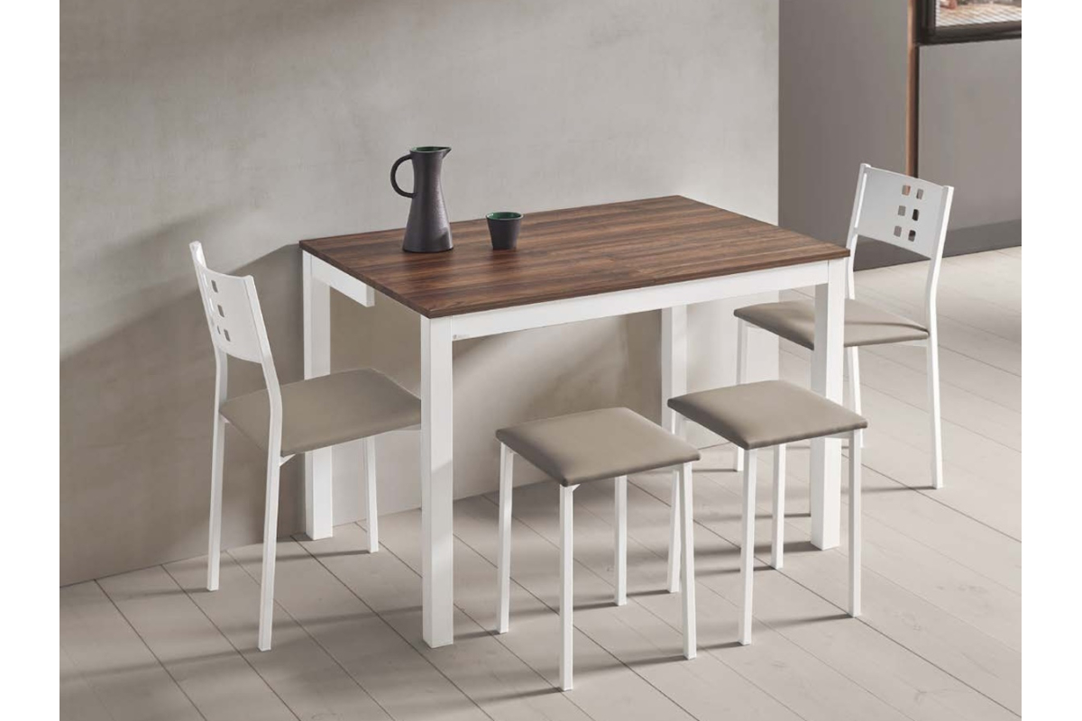 Mesa cocina extensible laminado modelo Zara de Velasco