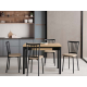 Mesa cocina extensible laminado modelo Nube de Velasco