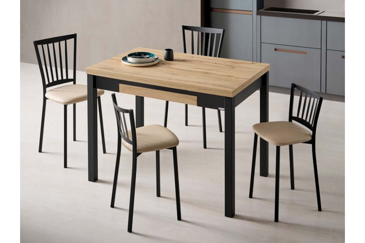 Mesa cocina extensible laminado modelo Nube de Velasco