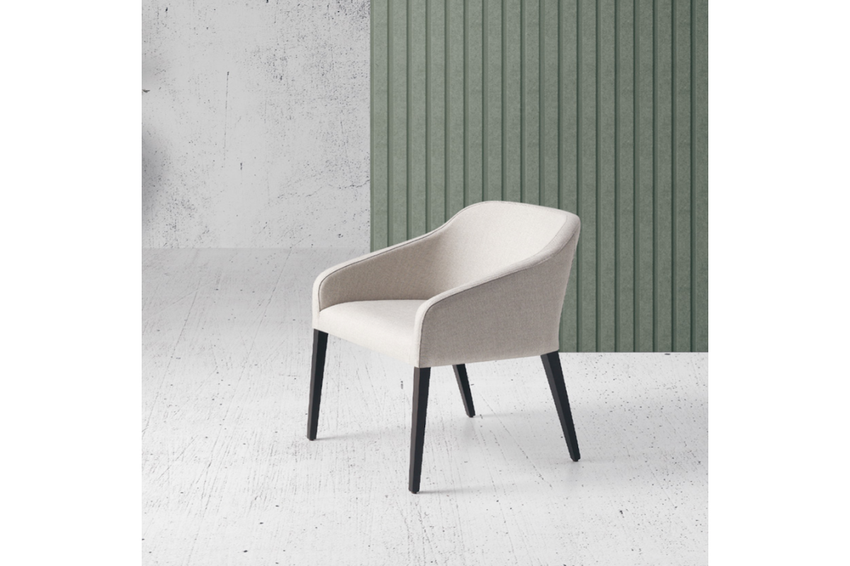 Sillón comedor con diseño moderno modelo Max de Modesto Navarro