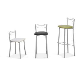 Taburete de cocina con estilo moderno modelo Lucy de Cauxi