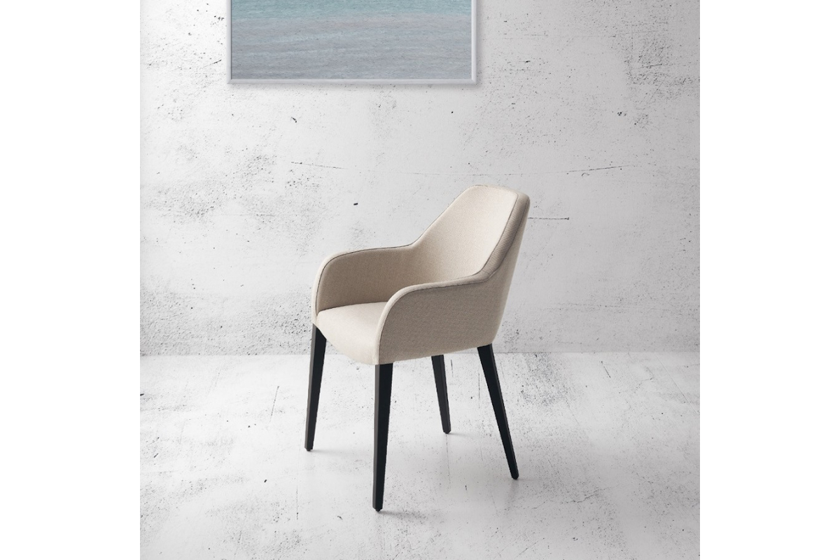 Sillón comedor con diseño moderno modelo Miró de Modesto Navarro