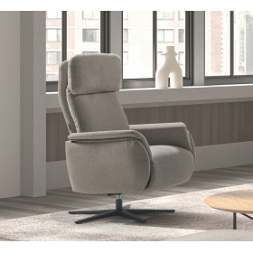 Sillón moderno de relax apertura manual o eléctrico modelo Ifni con diseño elegante de Pedro Ortiz