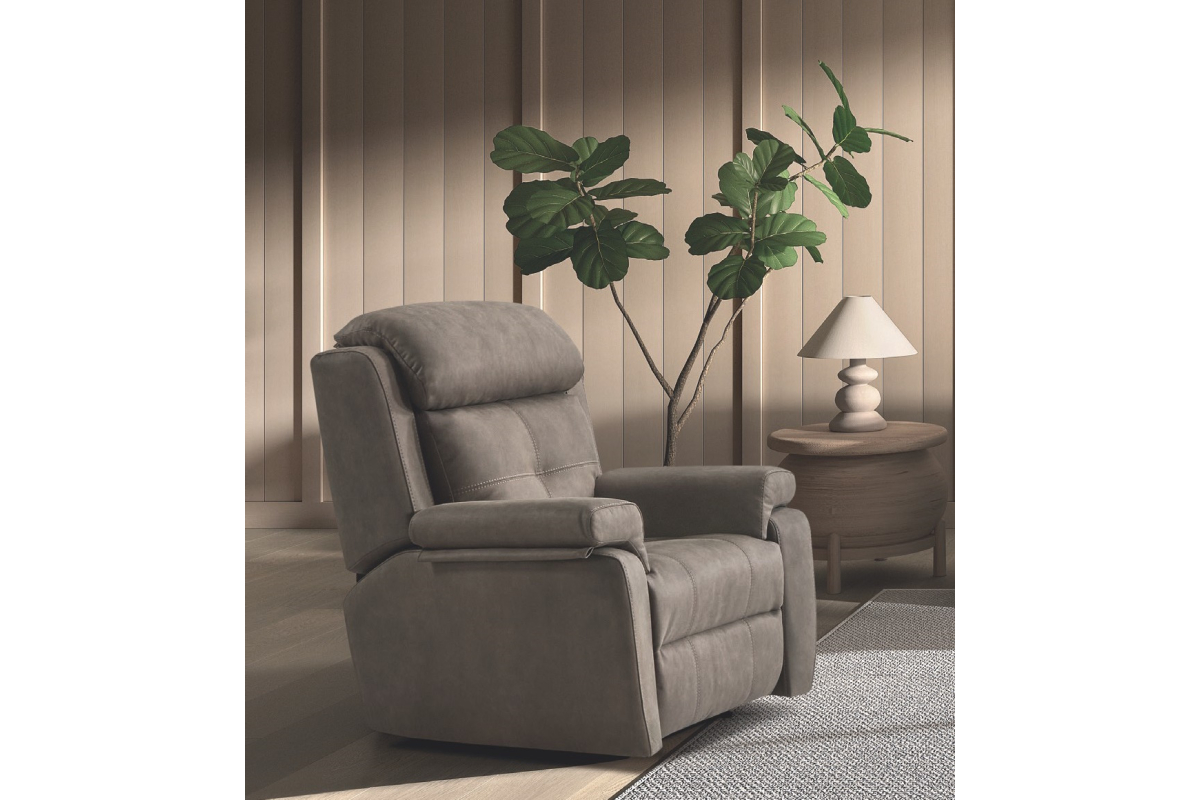 Sillón de relax con diseño clásico modelo César apertura eléctrico o manual de Pedro Ortiz