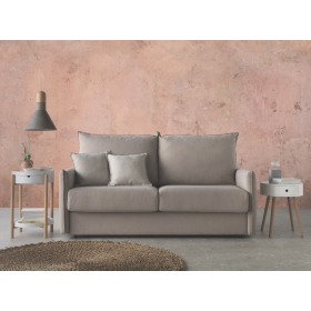 Sofá cama con diseño moderno modelo Belfast con apertura italiana de Zarda