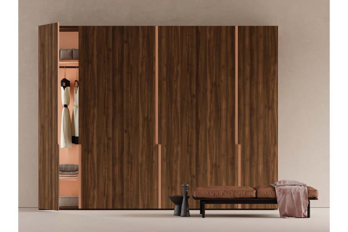Armario de puertas batientes con estilo moderno de JJP modelo next 04