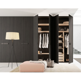 Armario de puertas batientes con estilo moderno de JJP modelo next 21