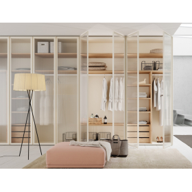 Armario de puertas batientes con estilo moderno de JJP modelo next 22