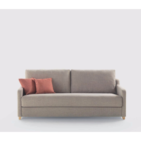 Sofá cama con diseño moderno modelo Nantes con apertura italiana de Zarda