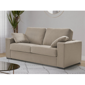 Sofá cama con diseño moderno modelo Bari apertura italiana de Mopal