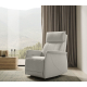 Sillón con diseño moderno de relax apertura motorizada y cabezal manual Star de Mopal Tapizados